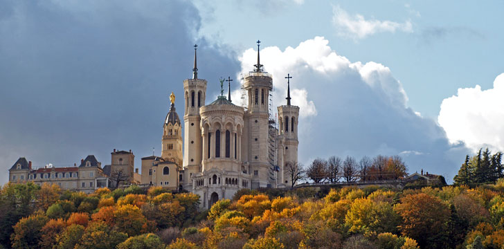 La Basilique Notre-Dame de Fourvière à Lyon