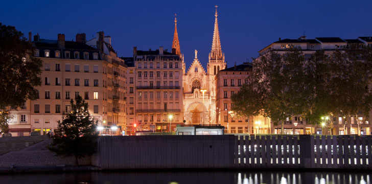 L'église Saint-Nizier à Lyon