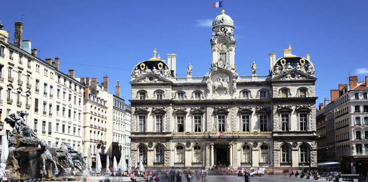 L'hôtel de ville de Lyon