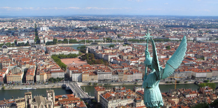 La ville de Lyon